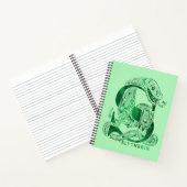 Harry Potter | Aguamenti SLYTHERIN™ Grafisch Notitieboek (Binnen)