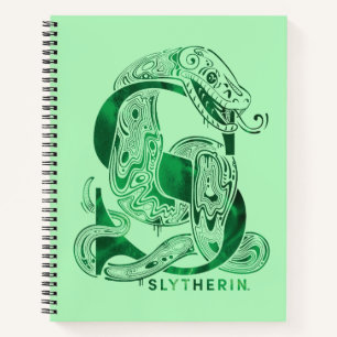 Harry Potter   Aguamenti SLYTHERIN™ Grafisch Notitieboek