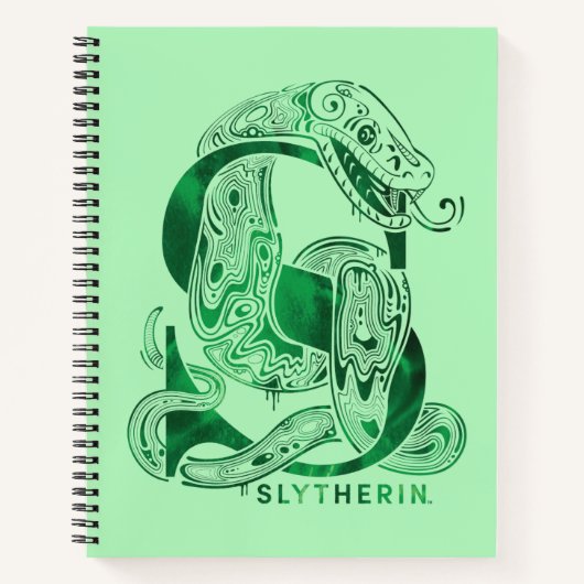 Harry Potter | Aguamenti SLYTHERIN™ Grafisch Notitieboek (Voorkant)
