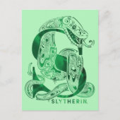 Harry Potter | Aguamenti SLYTHERIN™ Graphic Briefkaart (Voorkant)
