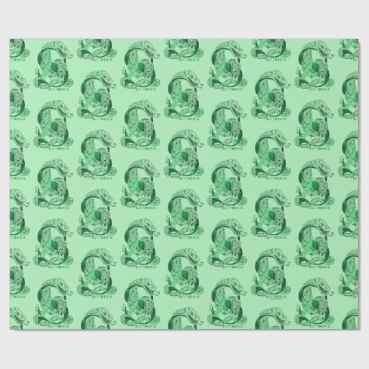 Harry Potter | Aguamenti SLYTHERIN™ Graphic Cadeaupapier (Vlak)