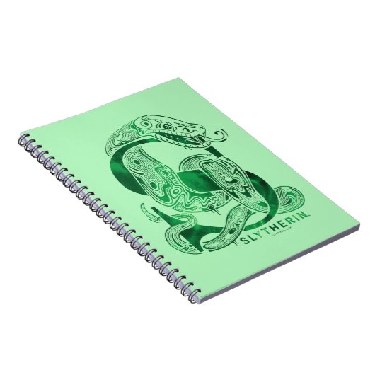 Harry Potter | Aguamenti SLYTHERIN™ Graphic Notitieboek (Rechterzijde)