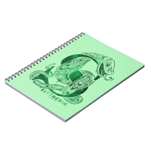 Harry Potter | Aguamenti SLYTHERIN™ Graphic Notitieboek (Linkerzijde)