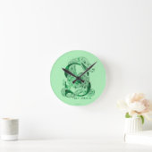 Harry Potter | Aguamenti SLYTHERIN™ Graphic Ronde Klok (Huis)