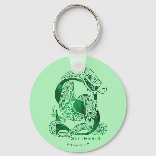 Harry Potter | Aguamenti SLYTHERIN™ Graphic Sleutelhanger (Voorkant)
