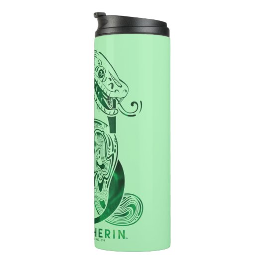 Harry Potter | Aguamenti SLYTHERIN™ Graphic Thermosbeker (Geroteerd rechts)