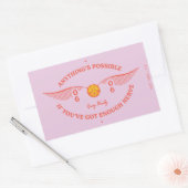 HARRY POTTER™ | Alles is mogelijk Rechthoekige Sticker (Envelop)
