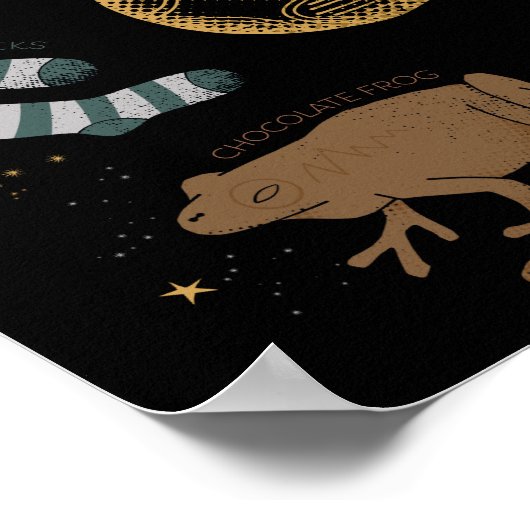 HARRY POTTER™ alles wat ik voor Kerstmis wil Poster (Hoek)