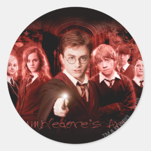 HARRY POTTER AND THE ORDER OF THE PHOENIX™ Red Ronde Sticker