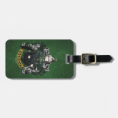 HARRY POTTER™ | Anime Draco Malfoy House Crest Bagagelabel (Voorkant horizontaal)