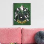 HARRY POTTER™ | Anime Draco Malfoy House Crest Canvas Afdruk (Insitu (Woonkamer))