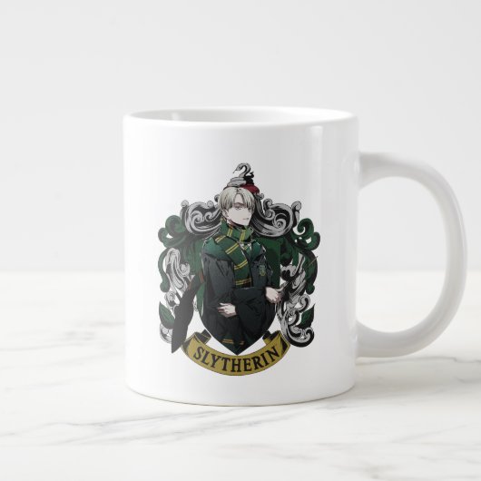 HARRY POTTER™ | Anime Draco Malfoy House Crest Grote Koffiekop (Rechts)