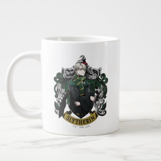 HARRY POTTER™ | Anime Draco Malfoy House Crest Grote Koffiekop (Links)
