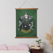 HARRY POTTER™ | Anime Draco Malfoy House Crest Hangend Wandkleed (Slaapkamer)