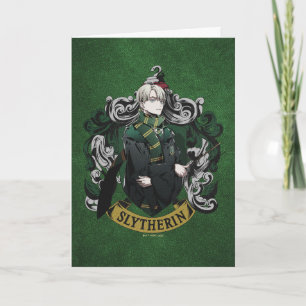 HARRY POTTER™   Anime Draco Malfoy House Crest Kaart