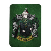 HARRY POTTER™ | Anime Draco Malfoy House Crest Magneet (Verticaal)