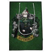 HARRY POTTER™ | Anime Draco Malfoy House Crest Medium Cadeauzakje (Achterkant)
