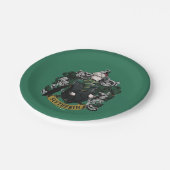 HARRY POTTER™ | Anime Draco Malfoy House Crest Papieren Bordje (Gekanteld)