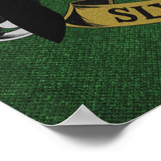 HARRY POTTER™ | Anime Draco Malfoy House Crest Poster (Hoek)