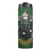 HARRY POTTER™ | Anime Draco Malfoy House Crest Thermosbeker (Voorkant)