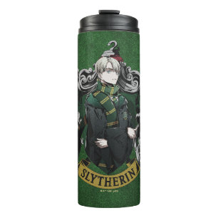 HARRY POTTER™   Anime Draco Malfoy House Crest Thermosbeker