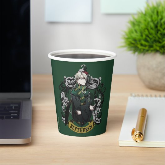 HARRY POTTER™ | Anime Draco Malfoy Huis Crest Papieren Bekers (Insitu)
