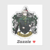 HARRY POTTER™ | Anime Draco Malfoy Huis Crest Sticker (Vel)