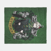 HARRY POTTER™ | Anime Draco Malfoy Huisembleem Fleece Deken (Voorkant (Horizontaal))