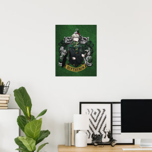 HARRY POTTER™ Anime Draco Malfoy Huisembleem Poster