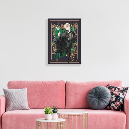 HARRY POTTER™ | Anime Draco Malfoy Seed Canvas Afdruk (Insitu (Woonkamer))