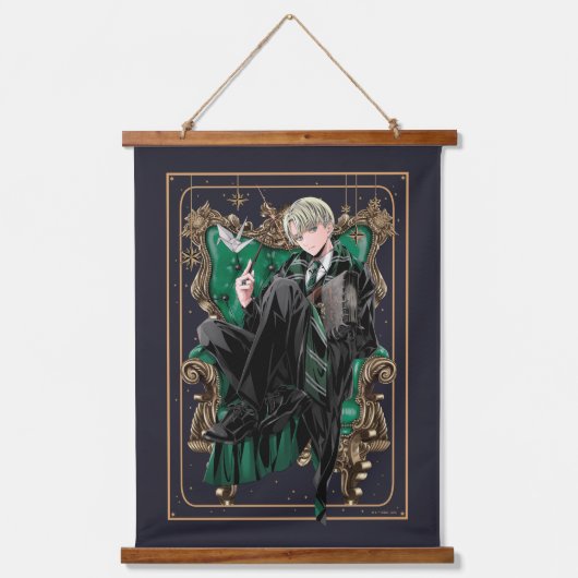 HARRY POTTER™ | Anime Draco Malfoy Seed Hangend Wandkleed (Voorkant)
