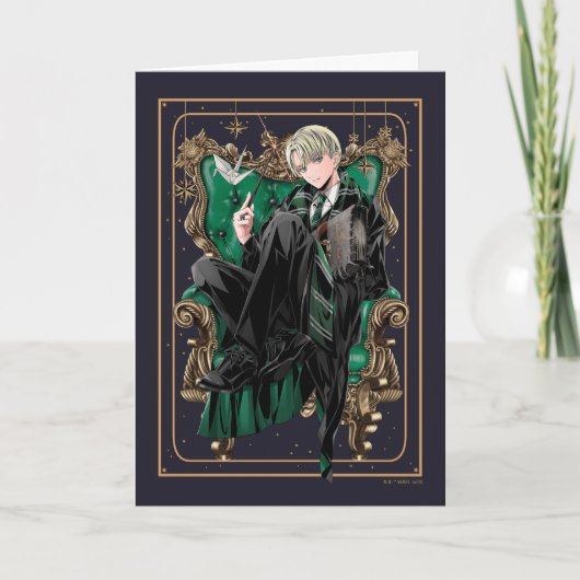 HARRY POTTER™ | Anime Draco Malfoy Seed Kaart (Voorkant)