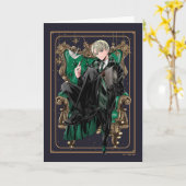 HARRY POTTER™ | Anime Draco Malfoy Seed Kaart (Gele Bloem)