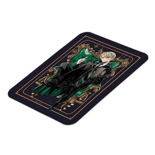 HARRY POTTER™ | Anime Draco Malfoy Seed Magneet (Linkerzijde)