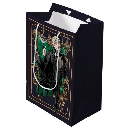 HARRY POTTER™ | Anime Draco Malfoy Seed Medium Cadeauzakje (Voorkant Gekanteld)