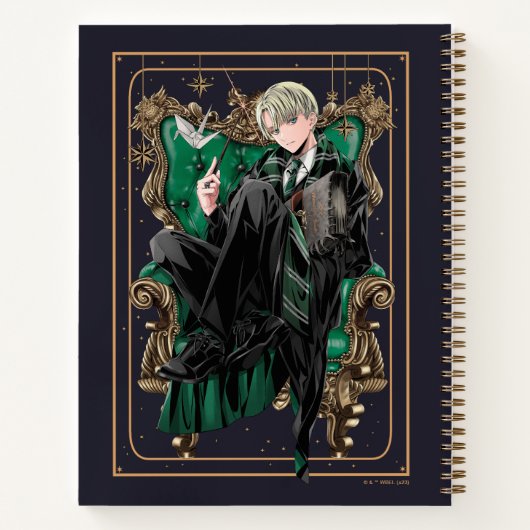 HARRY POTTER™ | Anime Draco Malfoy Seed Notitieboek (Achterkant)