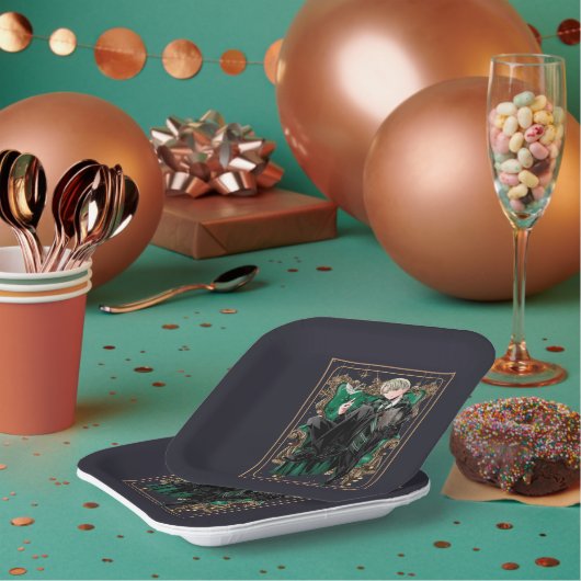 HARRY POTTER™ | Anime Draco Malfoy Seed Papieren Bordje (Multi)