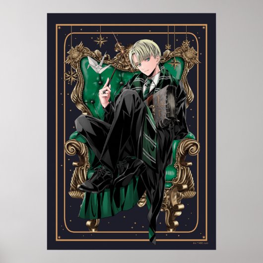 HARRY POTTER™ | Anime Draco Malfoy Seed Poster (Voorkant)
