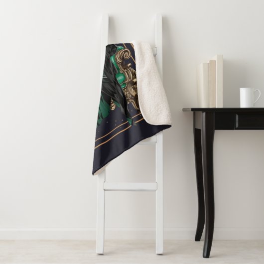 HARRY POTTER™ | Anime Draco Malfoy Seed Sherpa Deken (In situ)