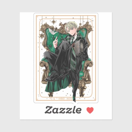 HARRY POTTER™ | Anime Draco Malfoy Seed Sticker (Vel)