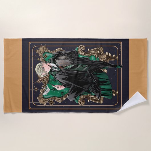 HARRY POTTER™ | Anime Draco Malfoy Seed Strandlaken (Voorkant)