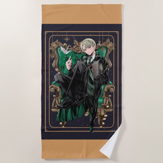 HARRY POTTER™ | Anime Draco Malfoy Seed Strandlaken (Voorkant)