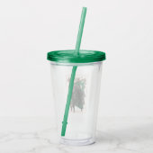 HARRY POTTER™ | Anime Draco Malfoy Zittend Acryl Drinkbeker (Achterkant)