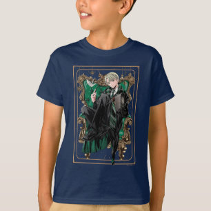 HARRY POTTER™ Anime Draco Malfoy Zittend T-shirt