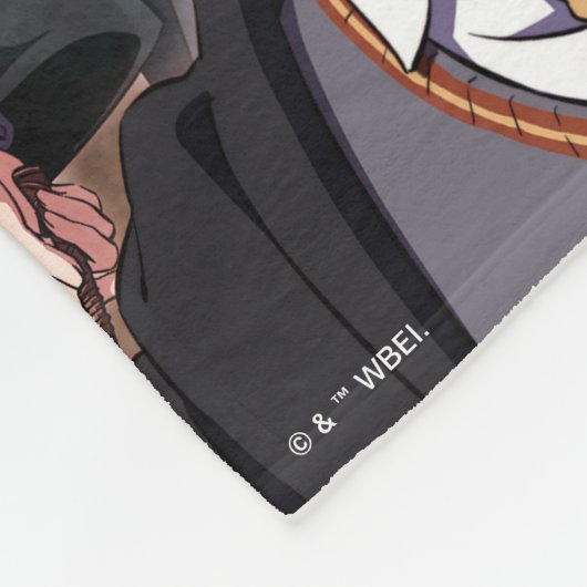 HARRY POTTER™ Anime Ensemble Scene Fleece Deken (Hoek)