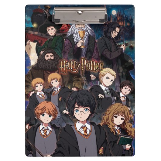 HARRY POTTER™ Anime Ensemble Scène Klembord (Voorkant)