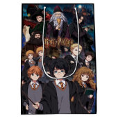 HARRY POTTER™ Anime Ensemble Scène Medium Cadeauzakje (Achterkant)