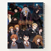 HARRY POTTER™ Anime Ensemble Scene Notitieboek (Achterkant)