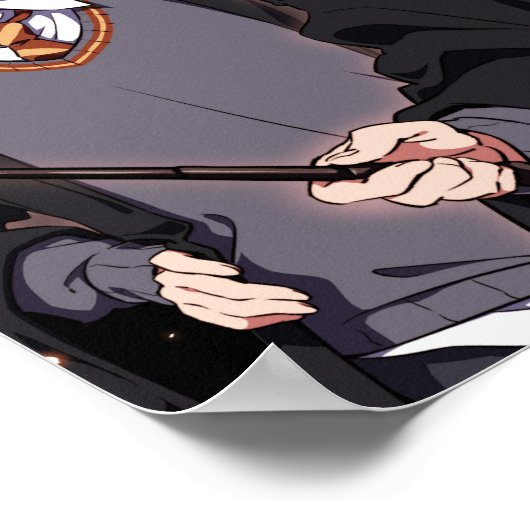 HARRY POTTER™ Anime Ensemble Scene Poster (Hoek)