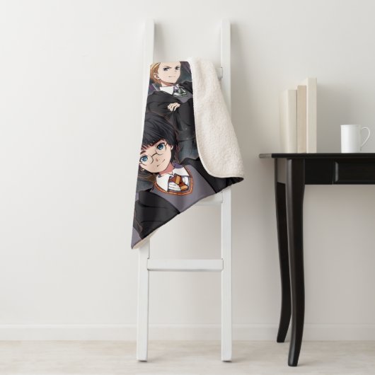 HARRY POTTER™ Anime Ensemble Scene Sherpa Deken (In situ)